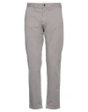 Jeckerson Man Pants Grey Size 38 Cotton, Elastane In Grey