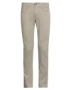 Jeckerson Man Pants Khaki Size 30 Cotton, Lyocell, Elastane In Sand