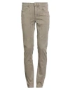 Jeckerson Man Pants Khaki Size 31 Cotton, Elastane In Sand