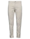 Jeckerson Man Pants Khaki Size 33 Cotton, Elastane In Beige