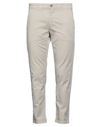 Jeckerson Man Pants Khaki Size 30 Cotton, Elastane In Beige