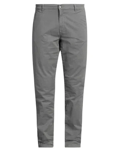 Jeckerson Man Pants Lead Size 31 Cotton, Elastane In Grey