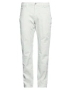 Jeckerson Man Pants Light Grey Size 34 Cotton, Elastane