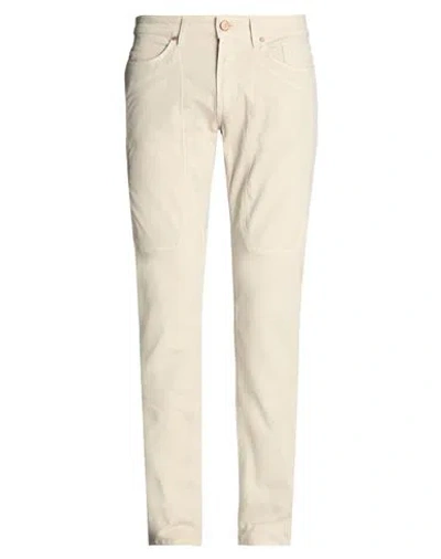Jeckerson Man Pants Light Grey Size 35 Cotton, Elastane In Gray