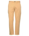 Jeckerson Man Pants Marigold Size 33 Cotton, Elastane In Yellow