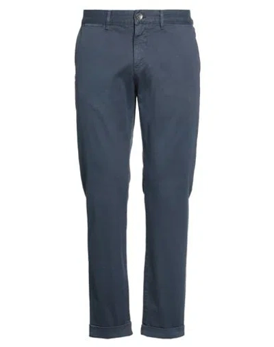Jeckerson Man Pants Midnight Blue Size 30 Cotton, Elastane