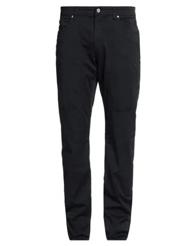 Jeckerson Man Pants Midnight Blue Size 32 Cotton, Elastane