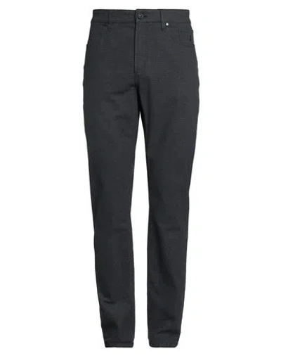 Jeckerson Man Pants Midnight Blue Size 36 Cotton, Elastane