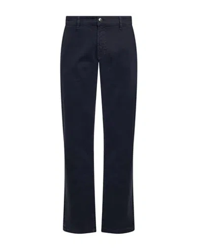 Jeckerson Man Pants Navy Size 32 Cotton, Lyocell, Elastane In Blue