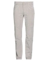Jeckerson Man Pants Taupe Size 40 Cotton, Tencel, Elastane In Gray