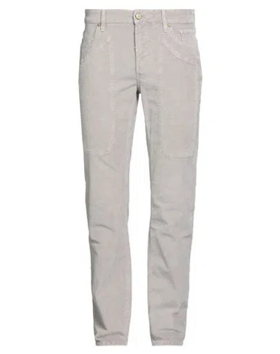 Jeckerson Man Pants Taupe Size 40 Cotton, Tencel, Elastane