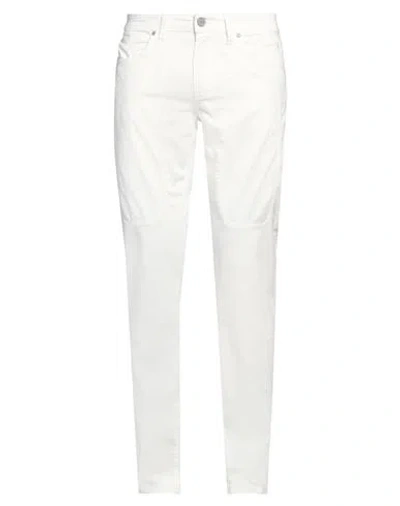 Jeckerson Man Pants Beige Size 36 Cotton, Elastane