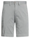 Jeckerson Man Shorts & Bermuda Shorts Grey Size 28 Cotton, Elastane In Gray