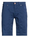 Jeckerson Belt Loop Shorts In Blue