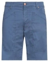 Jeckerson Man Shorts & Bermuda Shorts Navy Size 30 Lyocell, Cotton, Elastane