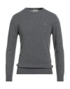 Jeckerson Man Sweater Grey Size S Viscose, Wool, Polyamide, Cashmere