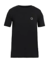 Jeckerson Man T-shirt Black Size L Cotton, Elastane