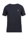 Jeckerson Man T-shirt Midnight Blue Size M Cotton, Elastane