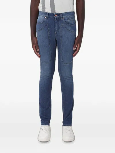 Jeckerson Panelled-design Jeans In Black