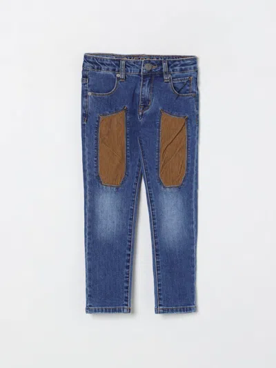 Jeckerson Pants  Kids Color Denim In Blue