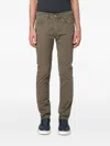 Jeckerson Patch-insert Trousers In Brown