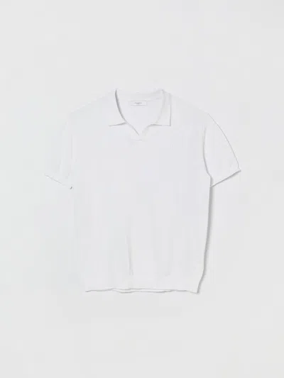 Jeckerson Kids' ポロシャツ  ボーイ カラー ホワイト In White