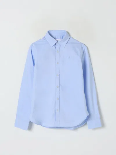 JECKERSON SHIRT JECKERSON KIDS COLOR GNAWED BLUE,G73828011