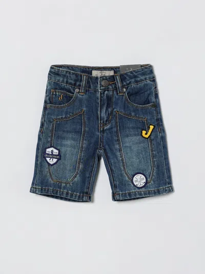 Jeckerson Shorts  Kids Color Denim In Blue