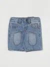 Jeckerson Shorts  Kids Color Stone Washed In Blue
