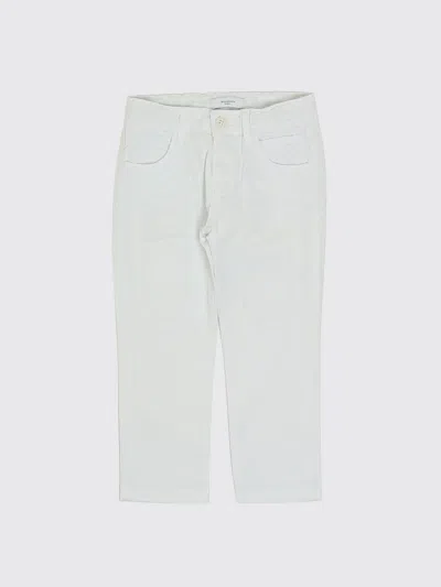 Jeckerson Pants Kids Color White In Burgundy