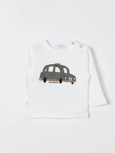 Jeckerson Babies' T-shirt  Kids Color Milk In 奶白色