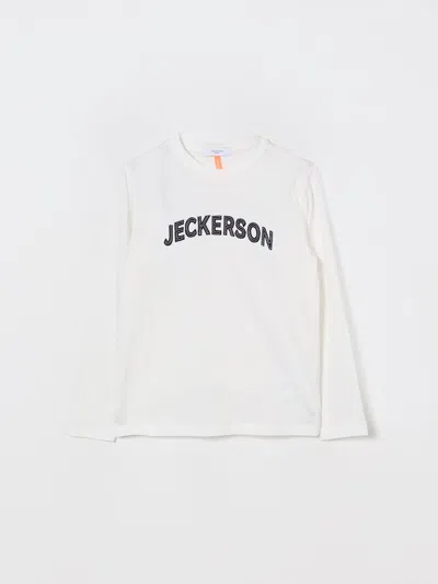 Jeckerson T-shirt  Kids Color Milk In White