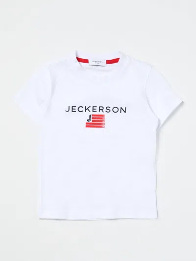 JECKERSON T-SHIRT JECKERSON KIDS COLOR WHITE,409588001