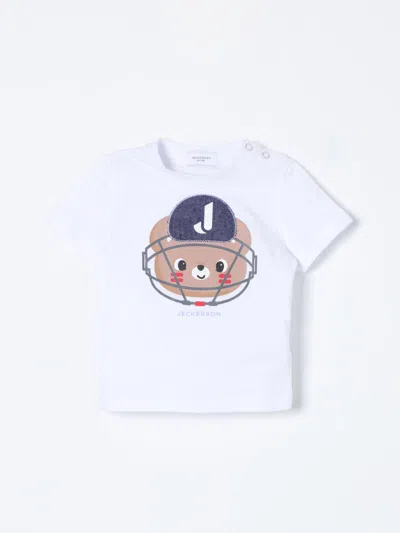 Jeckerson Babies' T-shirt  Kids Color White In Brown