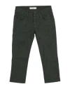 Jeckerson Toddler Boy Pants Dark Green Size 7 Cotton, Elastane In Green