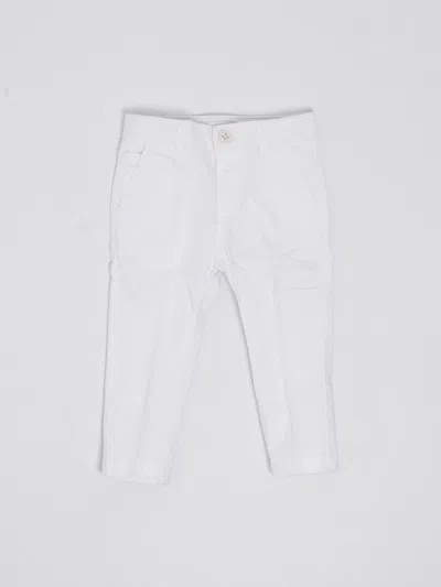 Jeckerson Babies' Trousers Trousers In Bianco