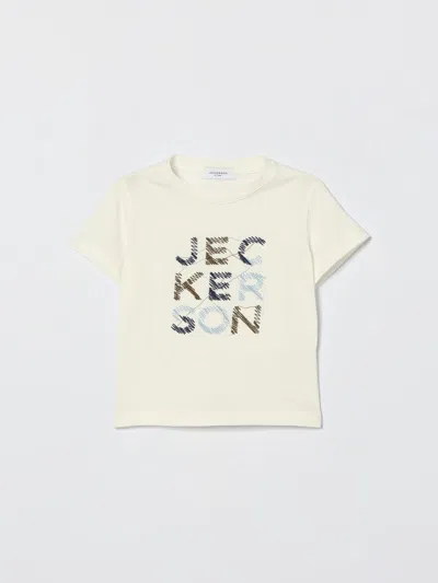 Jeckerson T-shirt  Kids Color Milk In White