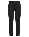 Jeckerson Woman Pants Black Size 32 Cotton, Elastane In Black