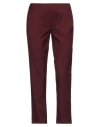 Jecky Woman Pants Burgundy Size 8 Virgin Wool In Red