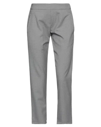 Jecky Woman Pants Grey Size 8 Virgin Wool In Grey