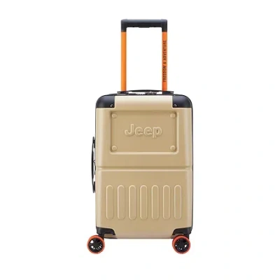Jeep Jh002b 20" Hardside Luggage In Sand