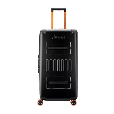 Jeep Jh002b 28" Trunk Hardside Luggage In Black
