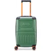 Jeep Jh002b Carry-on 19 Inch Hardside Expandable Luggage With Spinner Wheels In Green