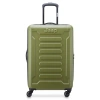 Jeep Jh004c Checked-medium 24 Inch Hardside Expandable Luggage With Spinner Wheels In Green