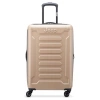 Jeep Jh004c Checked-medium 24 Inch Hardside Expandable Luggage With Spinner Wheels In Sand