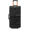 Jeep Js006b 27 Inch Two Wheel Rolling Travel Duffle Bag In Black