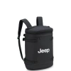 Jeep Js013c  15.6" Laptop Cylindrical Backpack In Black