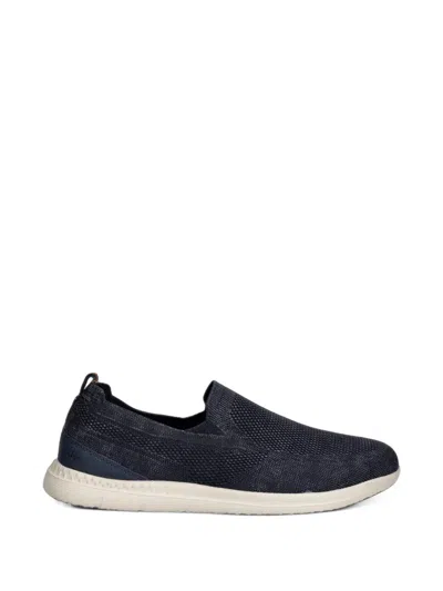 Jeep Knit Slip-on Sneakers In Blue