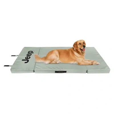 Jeep Travel Trunk Cargo Dog Bed, Folded Size 30" X 25" X 6", Gray, Large