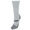 Jeep Women's Classic Cotton Crew Socks (3 Pair Pack) In Grey